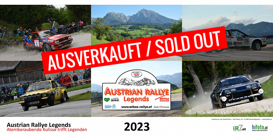 Austrian Rallye Legends Kalender 2023